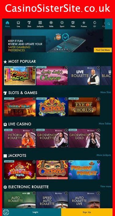 grosvenor casinos sister sites|Luxury Casino Sister Sites ⋆ Enjoy 13 Casinos like .